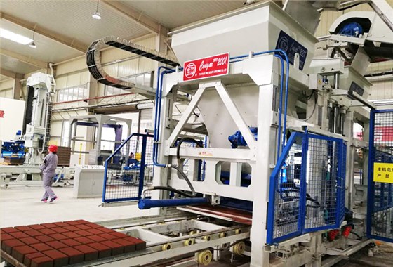 全自動建筑垃圾制磚機