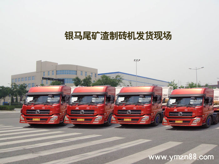 銀馬尾礦資源綜合利用制磚機項目案例-河南弘大