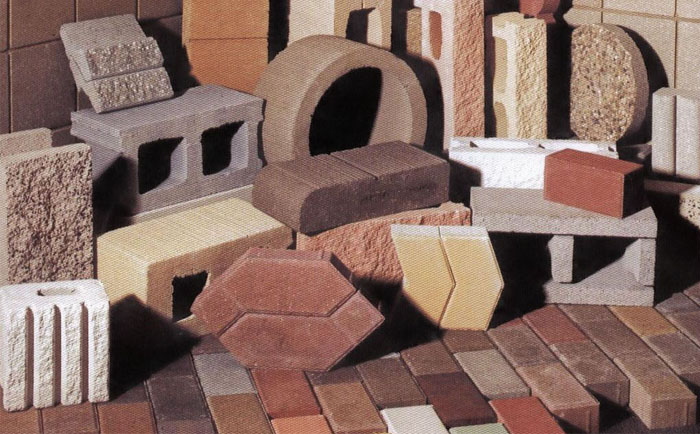 多功能砌塊成型機(jī)廠家?guī)哌M(jìn)豐富多彩的磚機(jī)制品世界（圖集）