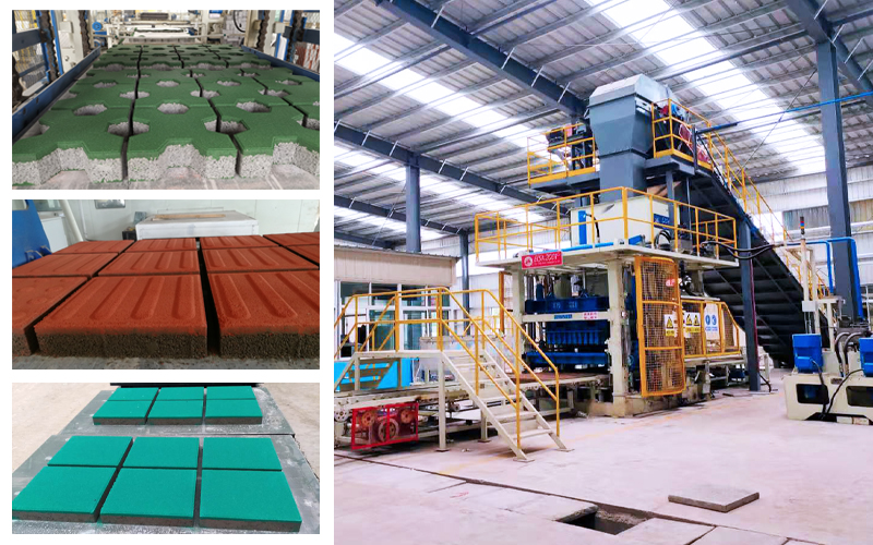 水泥空心磚制磚機性能及制品特點分析